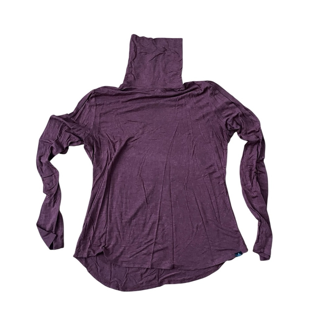 Prana Women's Long Sleeve Top in Deep Purple
